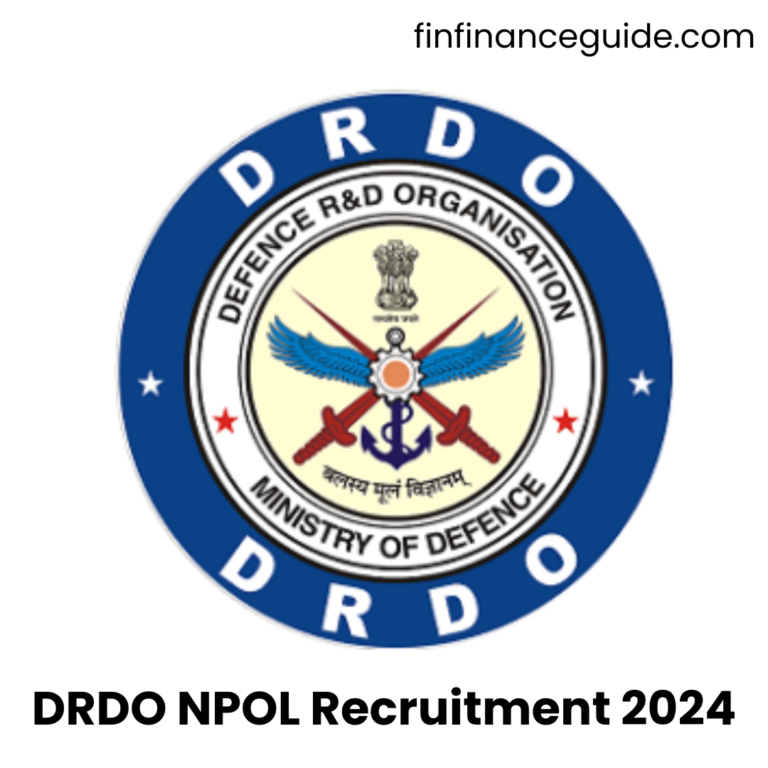 DRDO NPOL Recruitment 2024