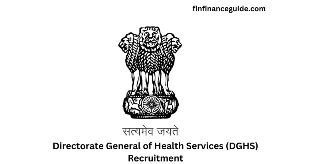 DGHS Recruitment