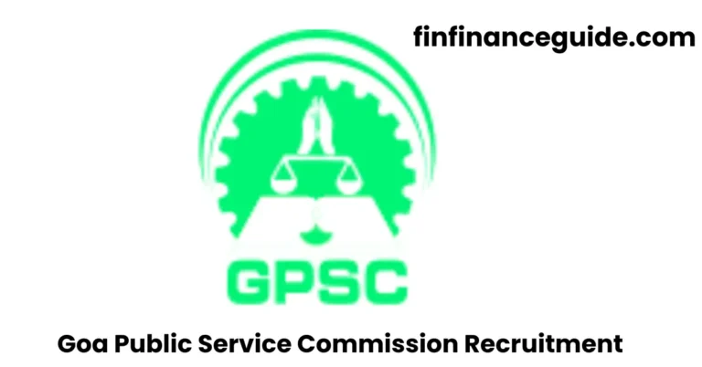 Goa PSC Job Notification 2024