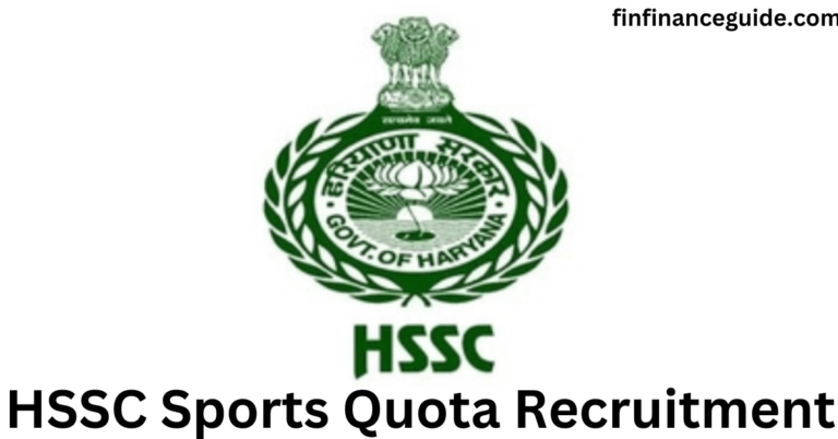 HSSC Sports Quota Recruitment 2024: TGT and Assistant Lineman Posts