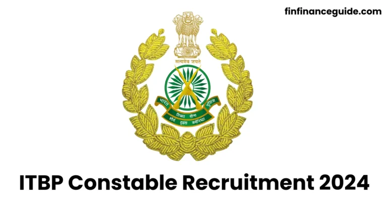 ITBP Constable Recruitment 2024