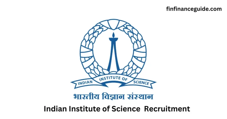 IISC Recruitment 2024