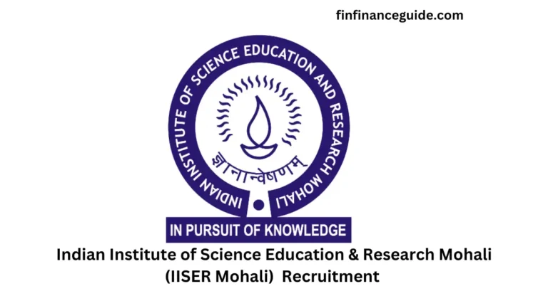 IISER Recruitment