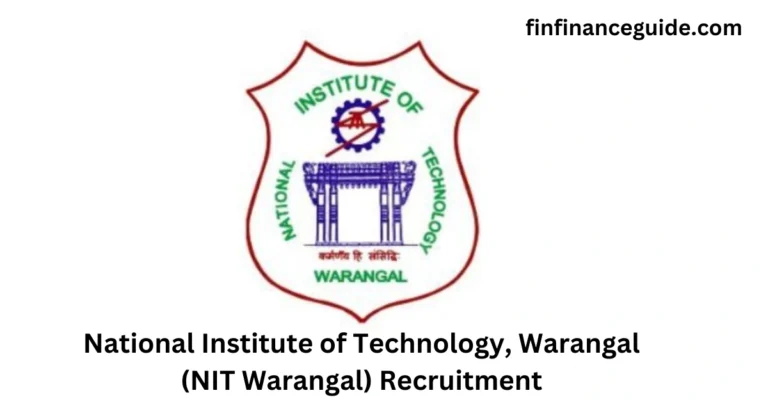 NIT Warangal Recruitment