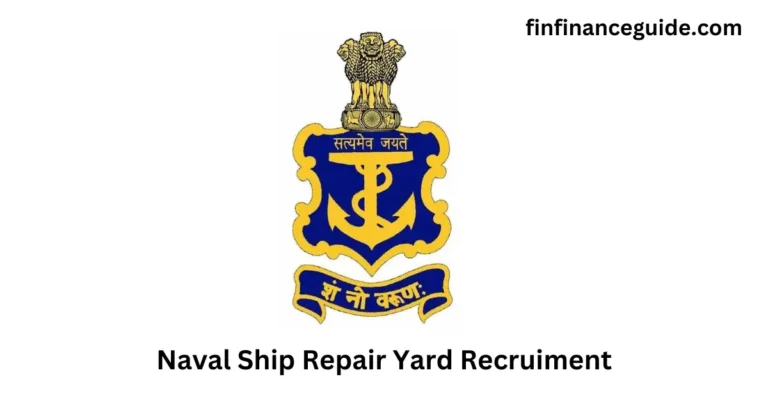 Naval Ship Repair Yard Recruitment