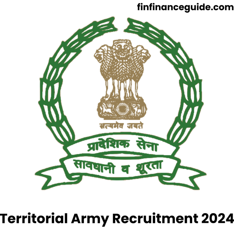 Territorial Army Recruitment 2024